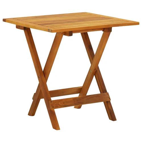 vidaXL Bistro Table 46x46x47 cm Solid Acacia Wood - Bistro Sets
