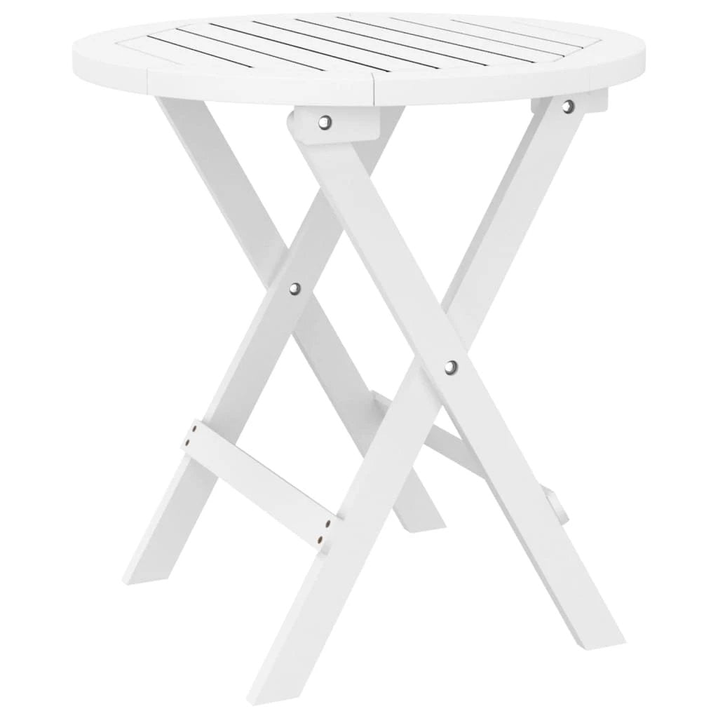 vidaXL Bistro Table Ø46x47 cm Solid Wood Acacia by vidaXL