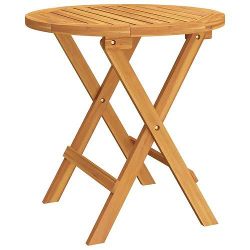 vidaXL Bistro Table Ø46x47 cm Solid Wood Acacia by vidaXL