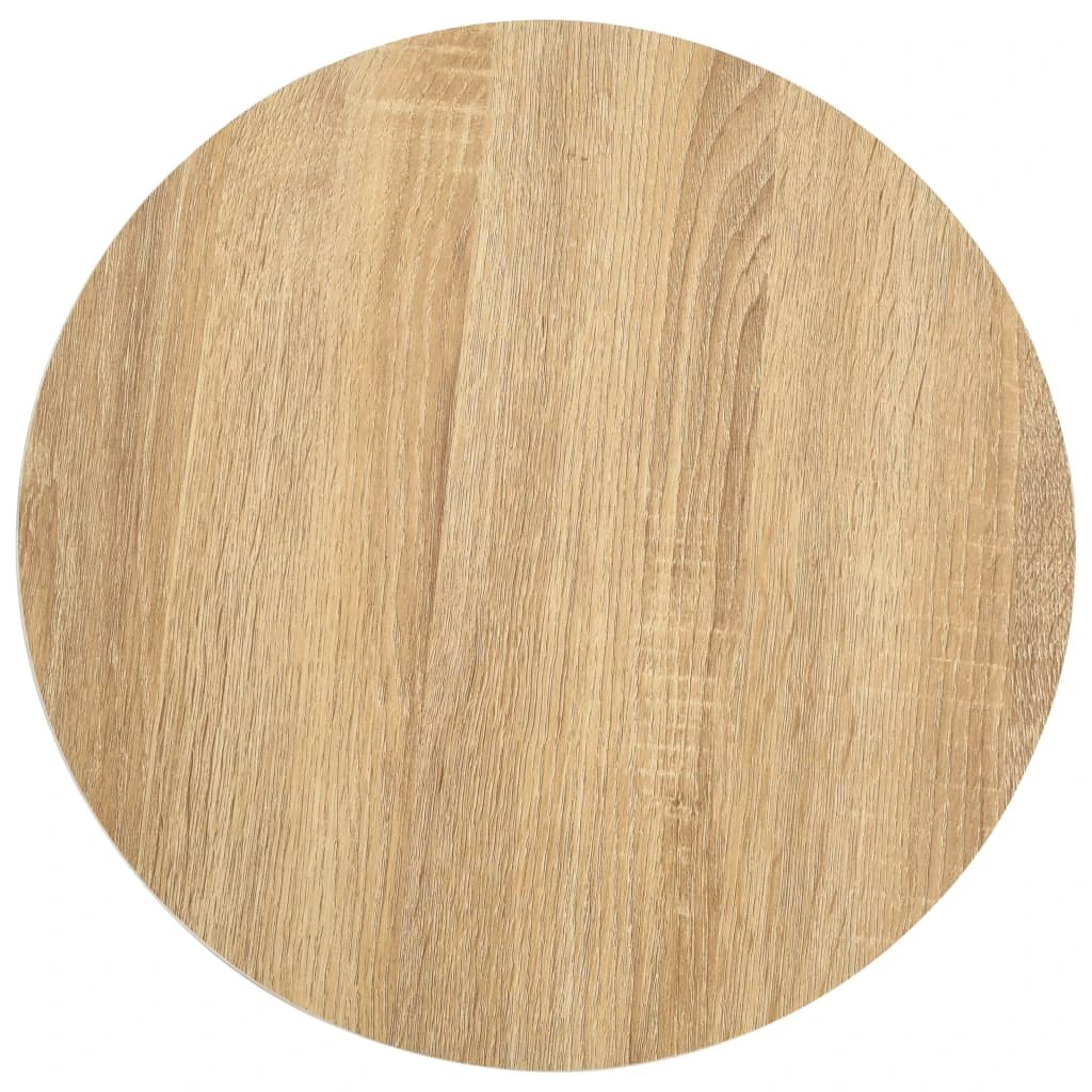vidaXL Bistro Table Light Brown 40 cm MDF by vidaXL