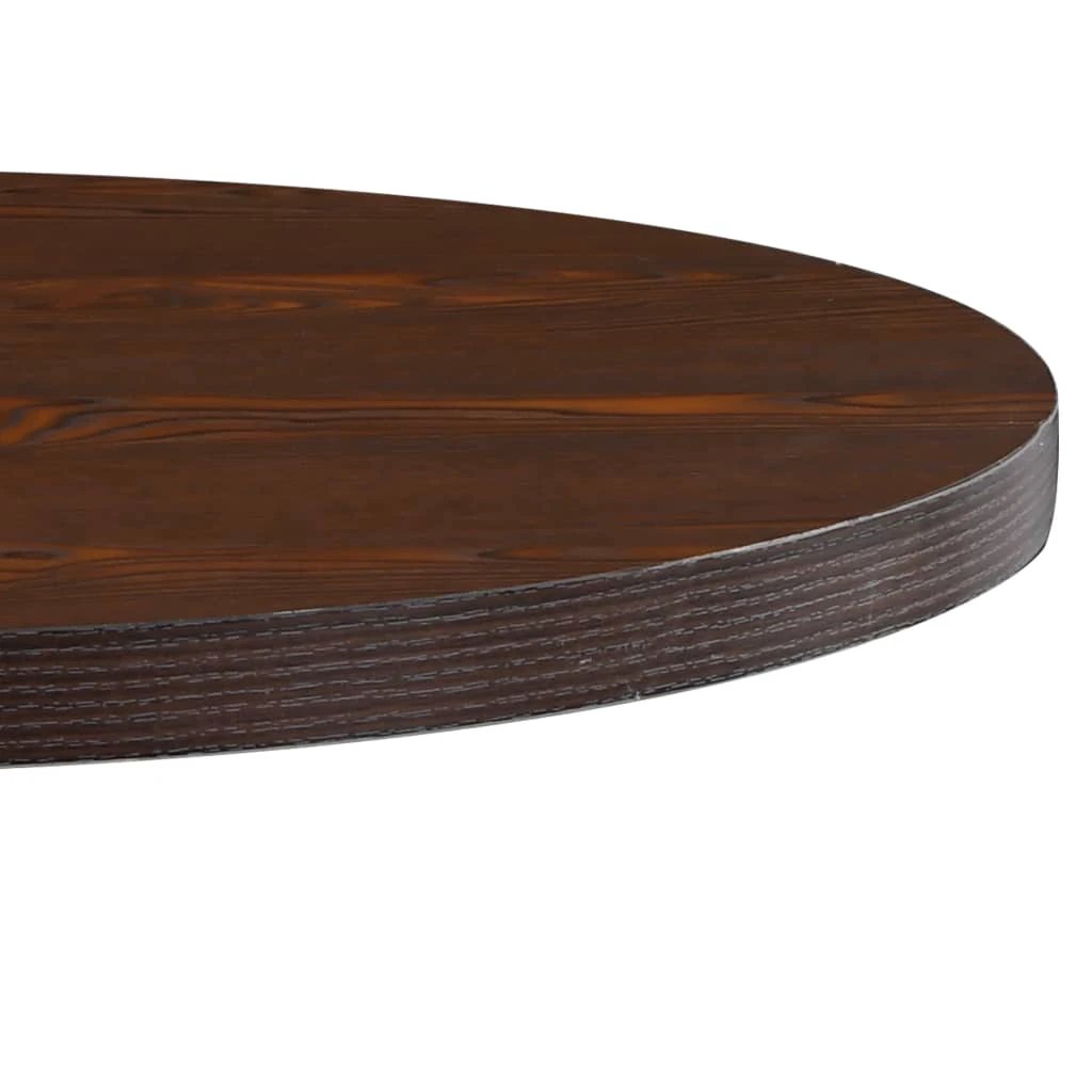 vidaXL Bistro Table Light Brown 40 cm MDF by vidaXL