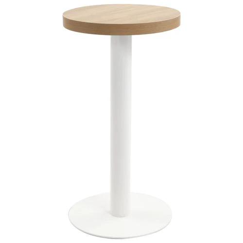 vidaXL vidaXL Bistro Table Light Brown 40 cm MDF - Bistro Sets