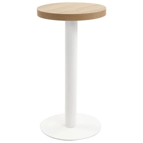vidaXL Bistro Table Light Brown 40 cm MDF by vidaXL