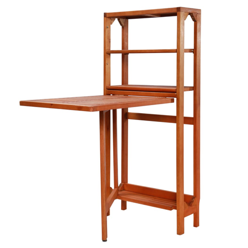 vidaXL 3 Piece Folding Bistro Set Solid Acacia Wood by vidaXL