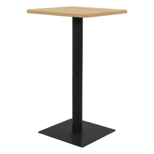 vidaXL Bistro Table Oak Colour 70x70x107 cm by vidaXL