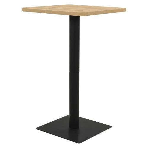 vidaXL Bistro Table Oak Colour 78.5x78.5x107 cm - Bistro Sets