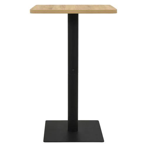 vidaXL Bistro Table Oak Colour 78.5x78.5x107 cm - Bistro Sets