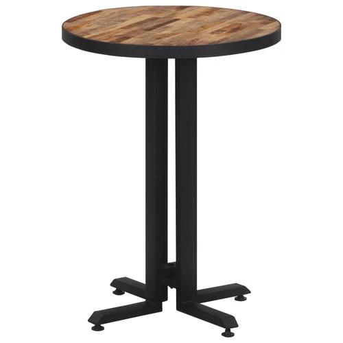 vidaXL Bistro Table Round Ø55x76 cm Solid Reclaimed Teak - Bistro Sets