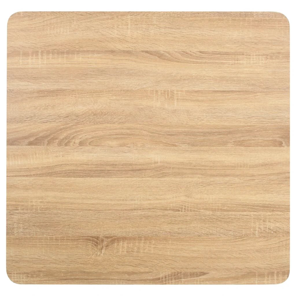 vidaXL Bistro Table Light Brown 50x50 cm MDF by vidaXL