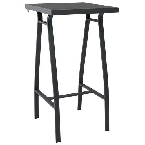vidaXL vidaXL 3 Piece Garden Bar Set Black -