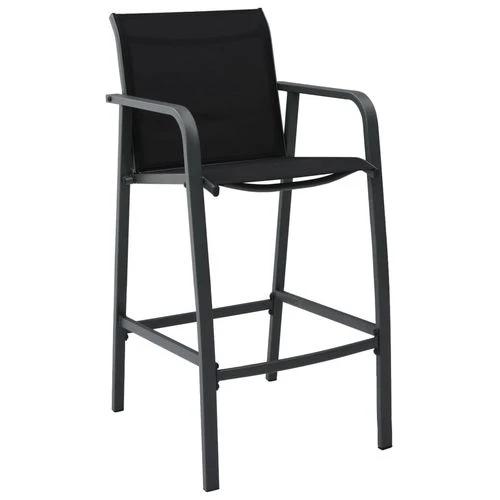 vidaXL vidaXL 3 Piece Garden Bar Set Black -