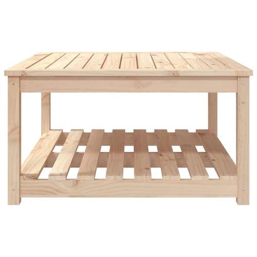 vidaXL Garden Table 82.5x50.5x45 cm Solid Wood Pine by vidaXL
