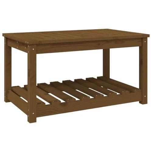 vidaXL Garden Table 82.5x50.5x45 cm Solid Wood Pine by vidaXL