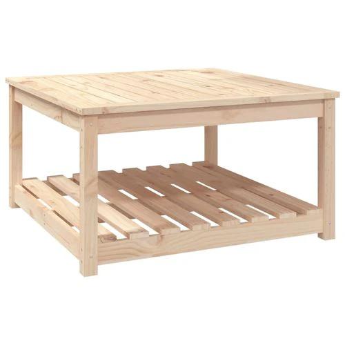 vidaXL Garden Table 82.5x50.5x45 cm Solid Wood Pine by vidaXL