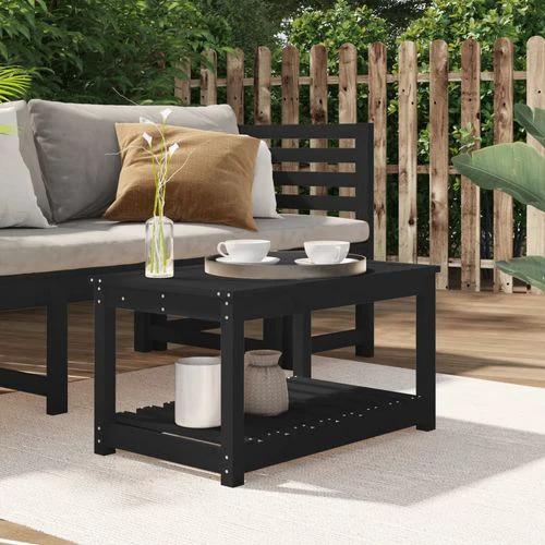 vidaXL Garden Table 82.5x50.5x45 cm Solid Wood Pine by vidaXL