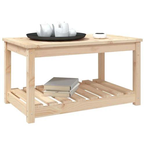vidaXL vidaXL Garden Table 82.5x50.5x45 cm Solid Wood Pine -
