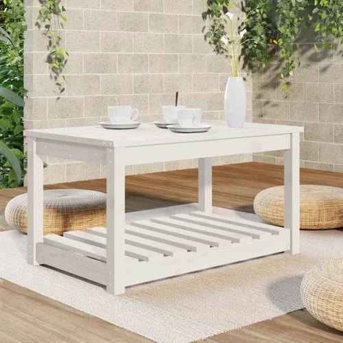 vidaXL vidaXL Garden Table 82.5x50.5x45 cm Solid Wood Pine -
