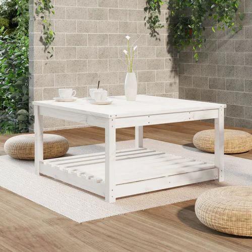 vidaXL Garden Table 82.5x50.5x45 cm Solid Wood Pine by vidaXL