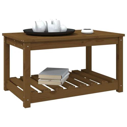 vidaXL Garden Table 82.5x50.5x45 cm Solid Wood Pine by vidaXL