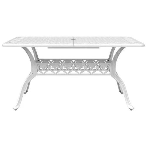 vidaXL Garden Table Bronze 150x90x72 cm Cast Aluminium -