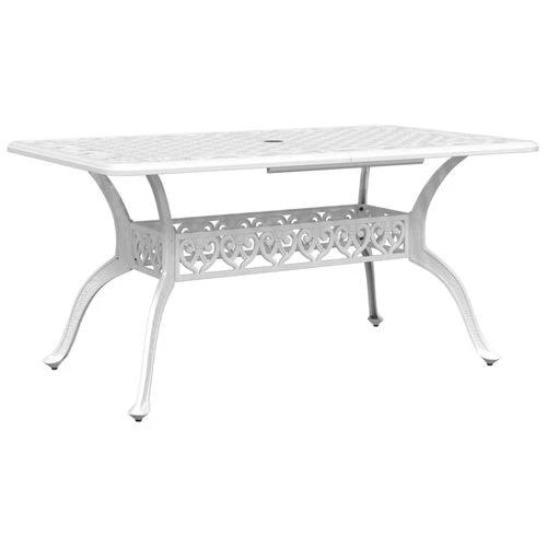 vidaXL Garden Table Bronze 150x90x72 cm Cast Aluminium -