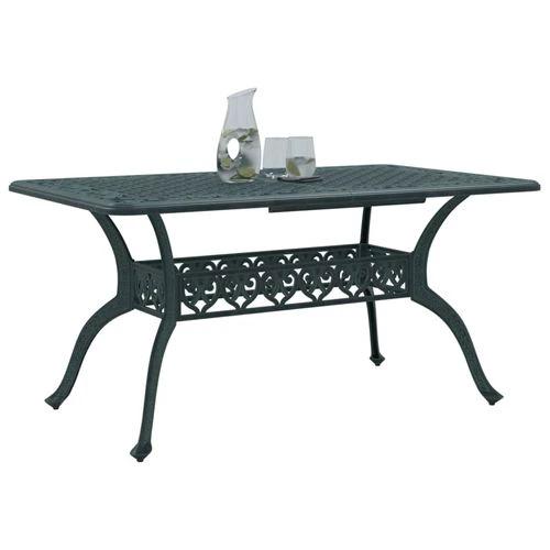 vidaXL Garden Table Bronze 150x90x72 cm Cast Aluminium by vidaXL