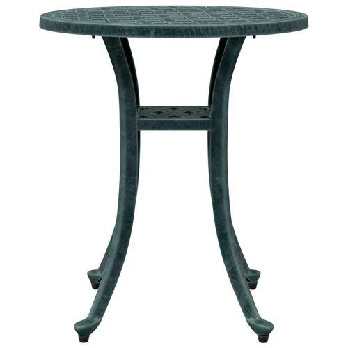 vidaXL Garden Table Bronze Ø48x53 cm Cast Aluminium by vidaXL
