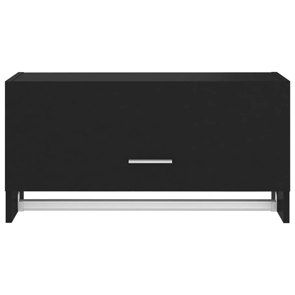 vidaXL Wardrobe White 70x32.5x35 cm Engineered Wood by vidaXL