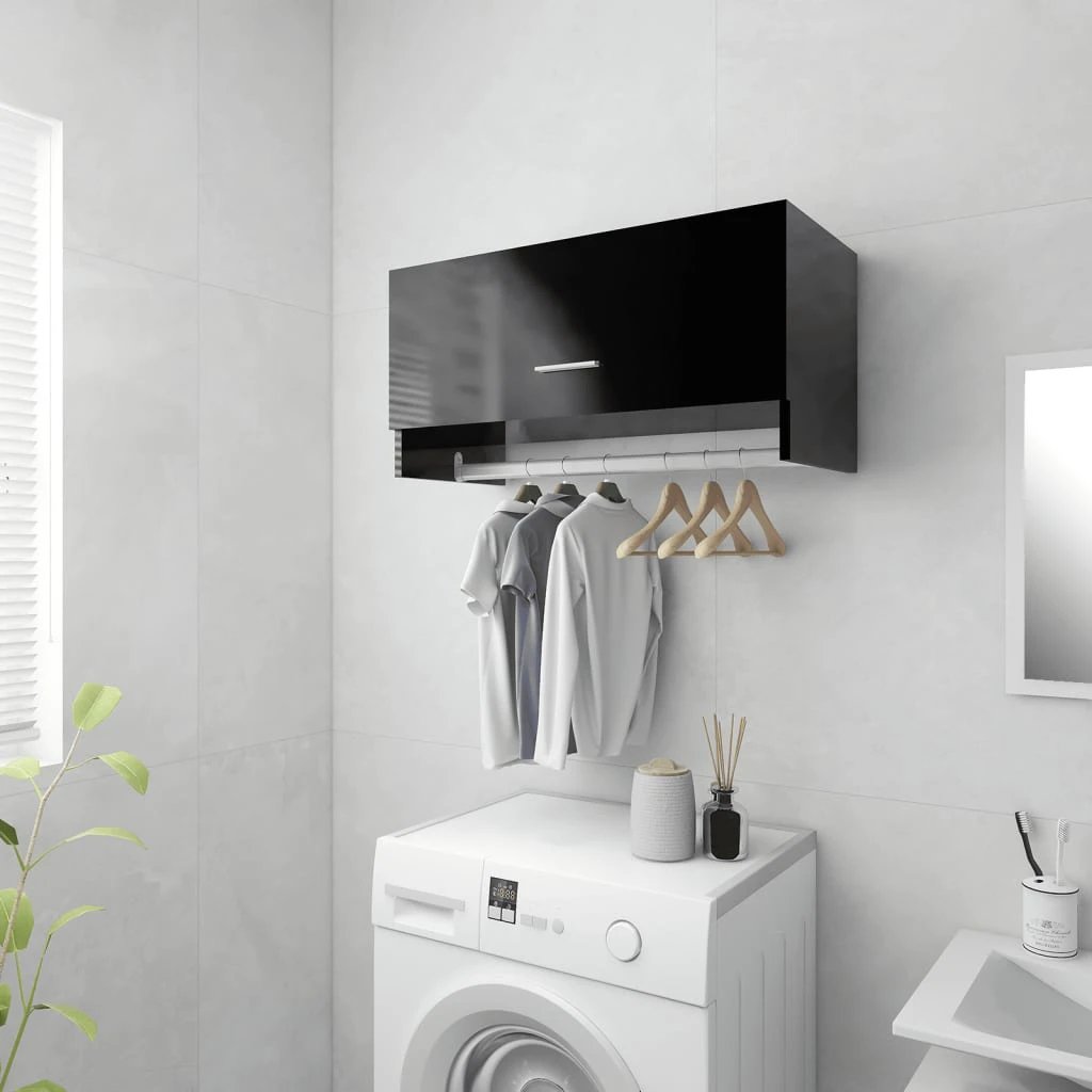 vidaXL Wardrobe White 70x32.5x35 cm Engineered Wood -