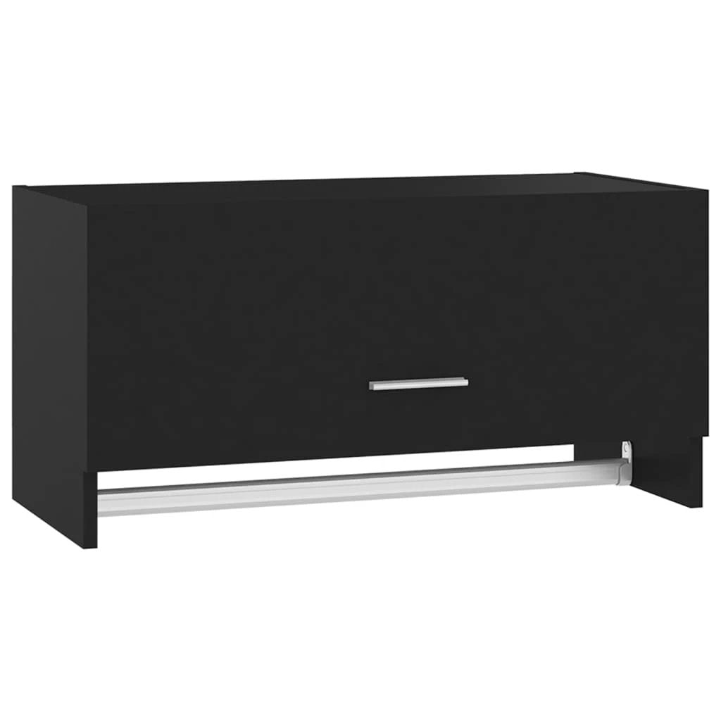 vidaXL Wardrobe White 70x32.5x35 cm Engineered Wood by vidaXL
