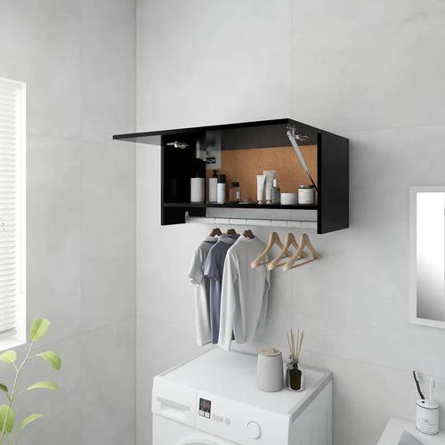 vidaXL Wardrobe White 70x32.5x35 cm Engineered Wood by vidaXL