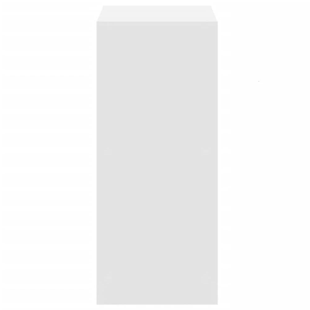 Bookcase White 68.5x32x75 cm vidaXL Engineered Wood by vidaXL