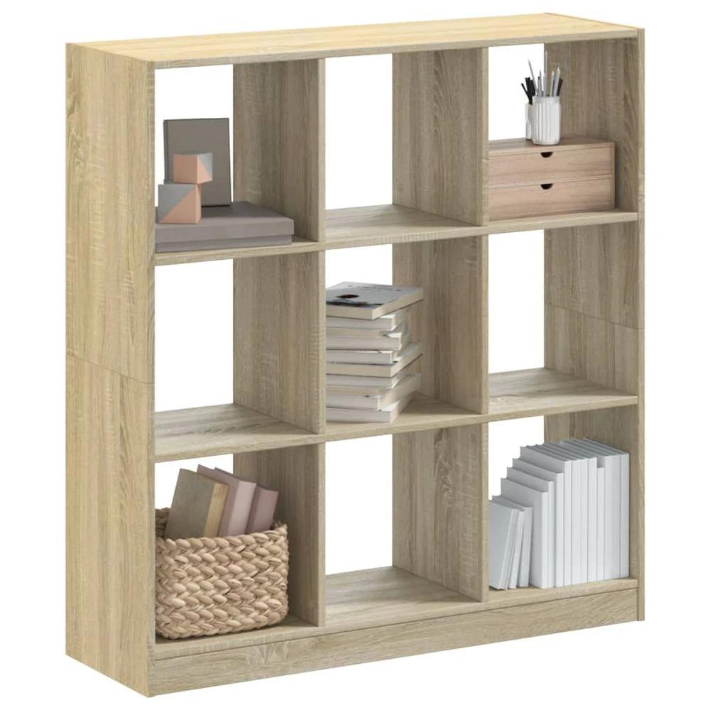 Bookcase White 68.5x32x75 cm vidaXL Engineered Wood by vidaXL
