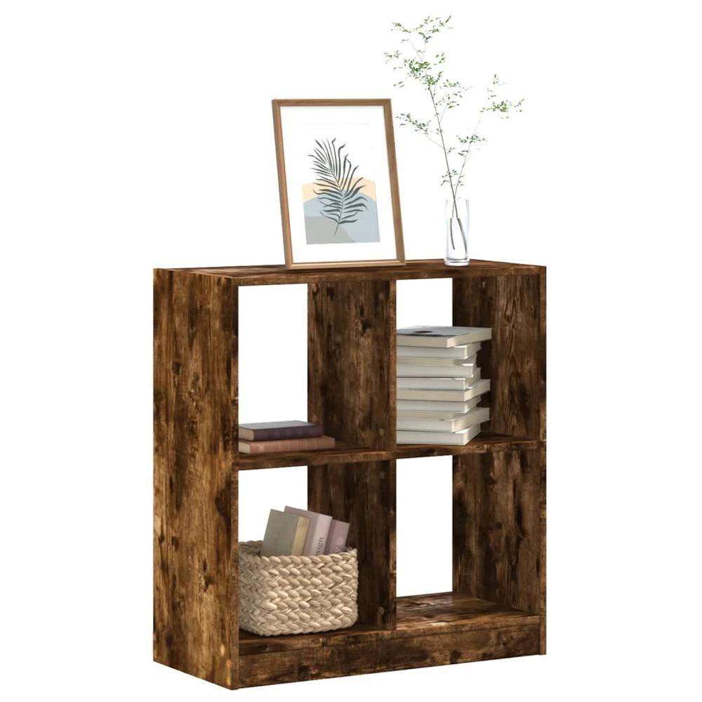 Bookcase White 68.5x32x75 cm vidaXL Engineered Wood by vidaXL
