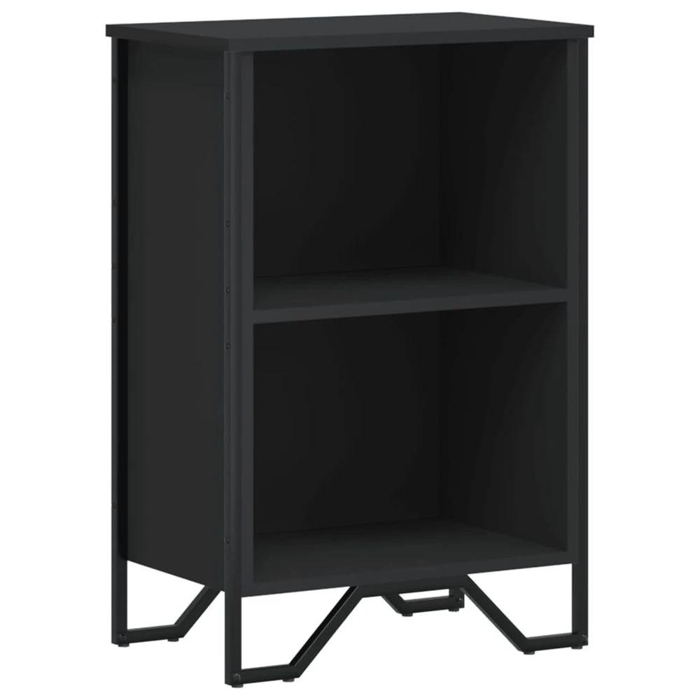 vidaXL Bookcase Black 50x31x74.5 cm vidaXL Engineered Wood - Uncategorized Bookcase