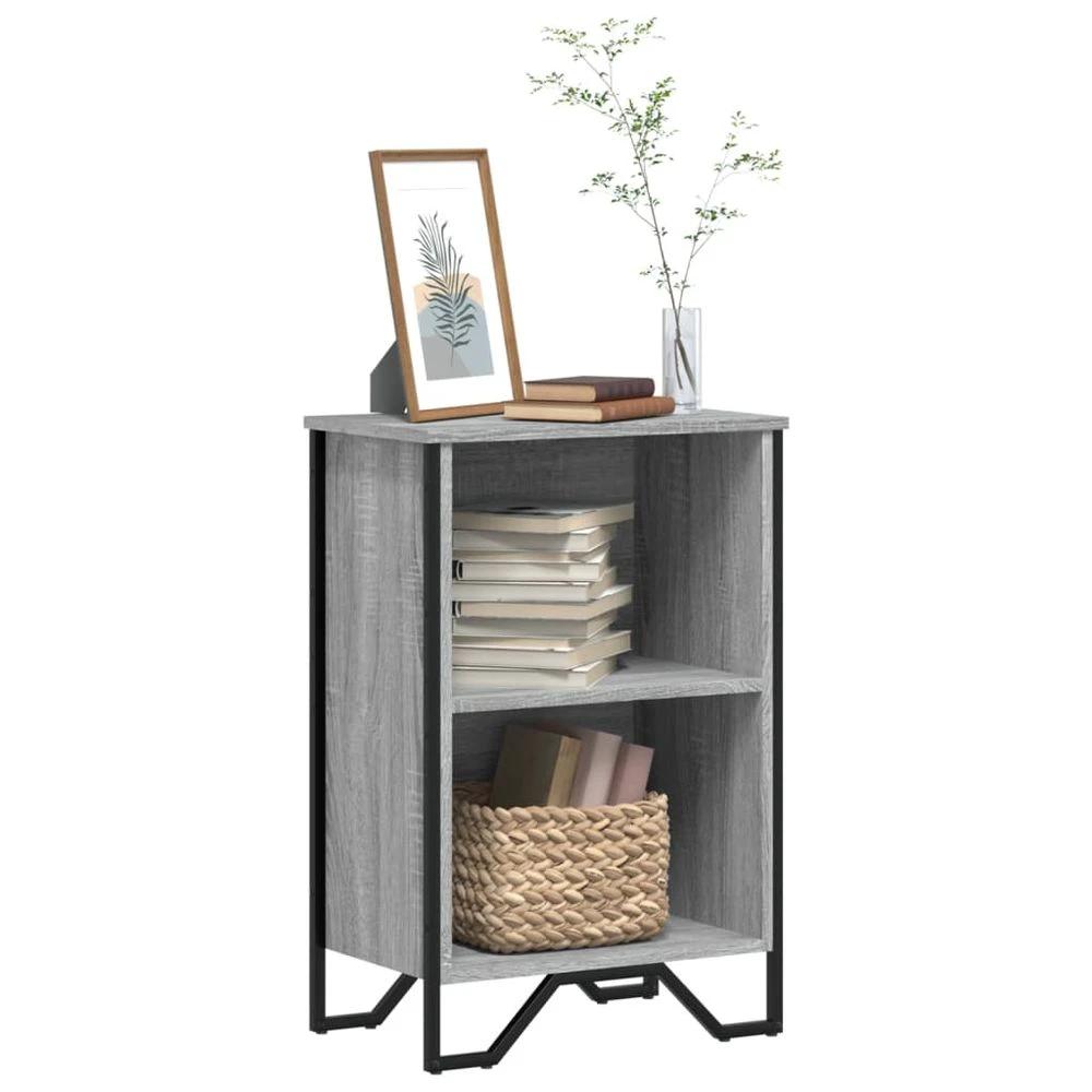 vidaXL Bookcase Black 50x31x74.5 cm vidaXL Engineered Wood - Uncategorized Bookcase