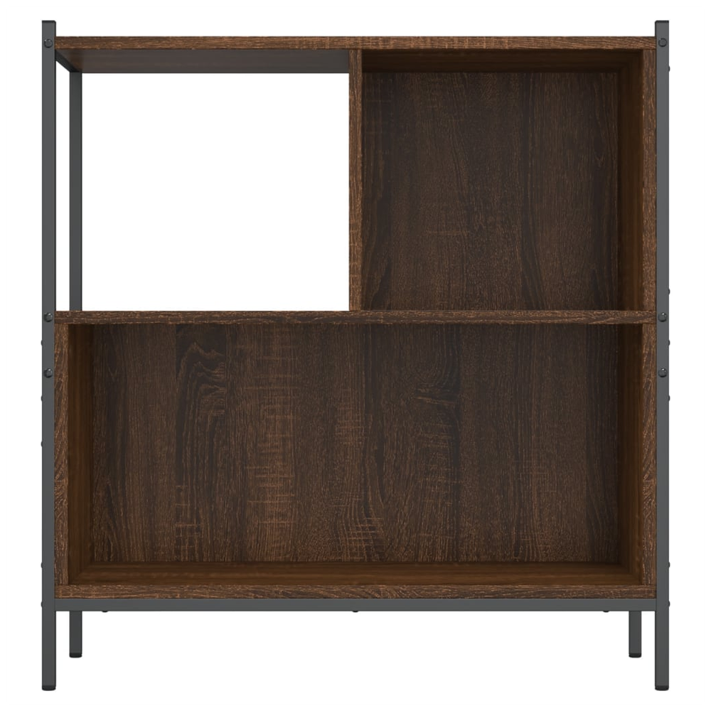 vidaXL Bookcase Black 72x28x77.5 cm vidaXL Engineered Wood - Uncategorized Bookcase