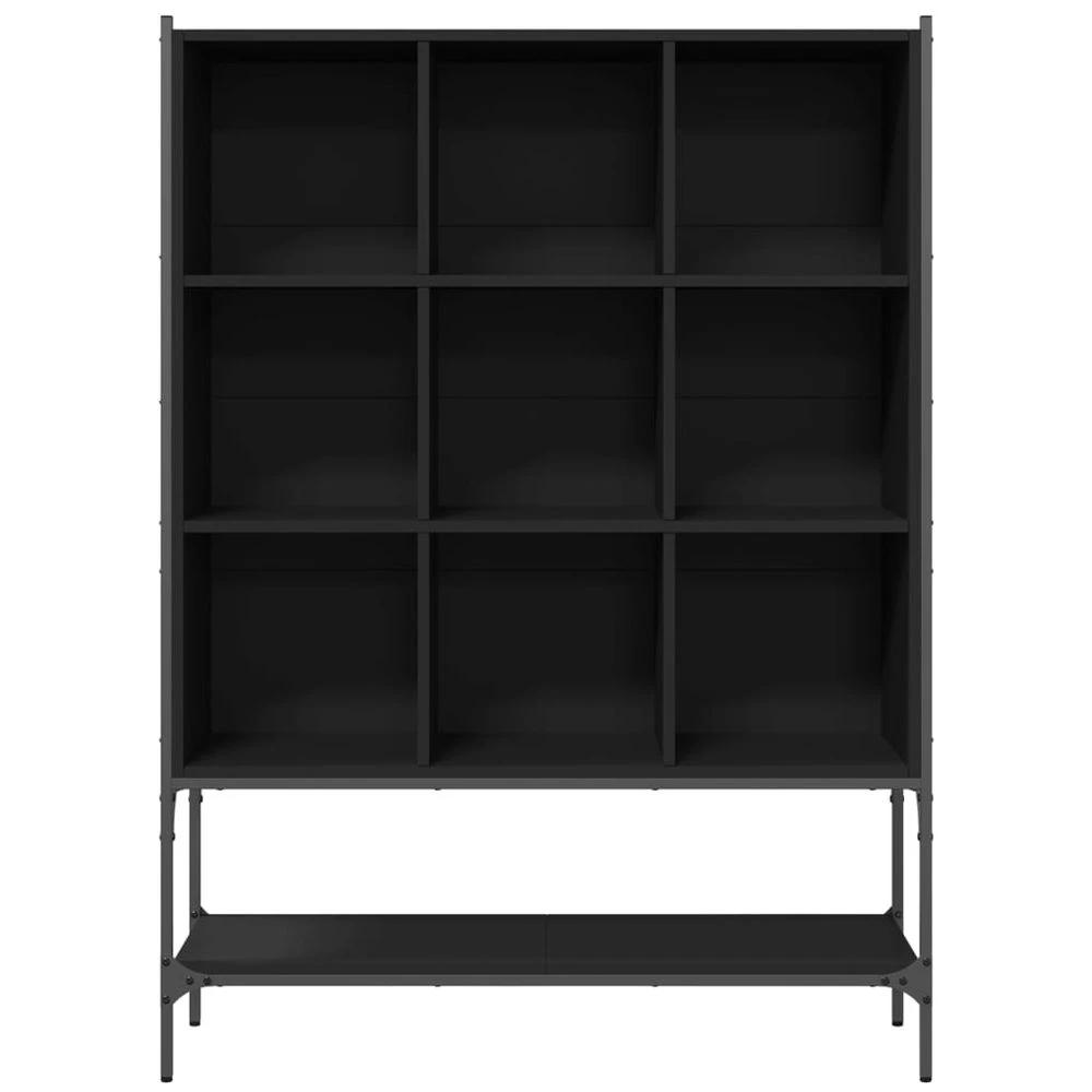 vidaXL Bookcase Black 102x30x141.5 cm vidaXL Engineered Wood - Uncategorized Bookcase