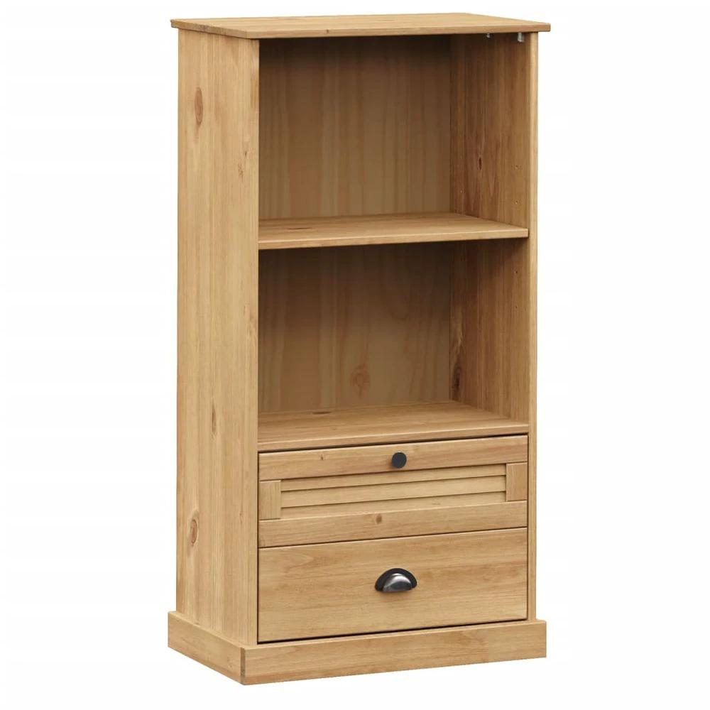 vidaXL Bookcase VIGO 60x35x114.5 cm Solid Wood Pine vidaXL - Uncategorized Bookcase