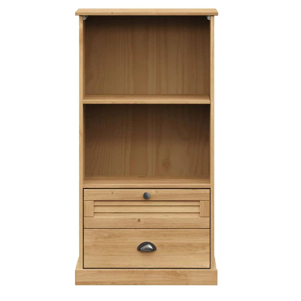 vidaXL Bookcase VIGO 60x35x114.5 cm Solid Wood Pine vidaXL - Uncategorized Bookcase
