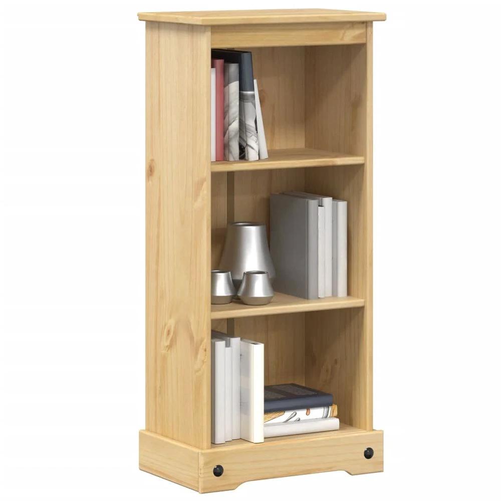 vidaXL Bookcase Corona 46x29x100 cm vidaXL Solid Wood Pine - Uncategorized Bookcase