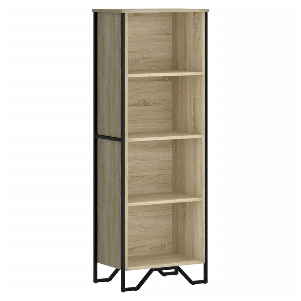vidaXL Bookcase Sonoma Oak 50x31x137.5 cm vidaXL Engineered Wood - Uncategorized Bookcase