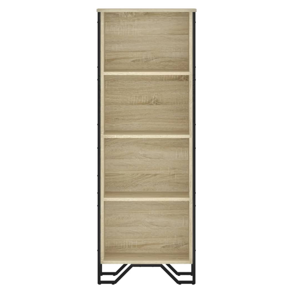 vidaXL Bookcase Sonoma Oak 50x31x137.5 cm vidaXL Engineered Wood - Uncategorized Bookcase