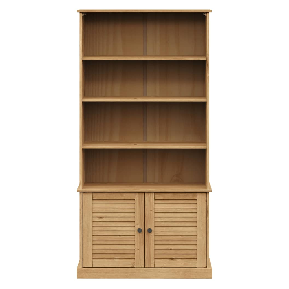 vidaXL Bookcase VIGO 85x35x170 cm vidaXL Solid Wood Pine - Uncategorized Bookcase