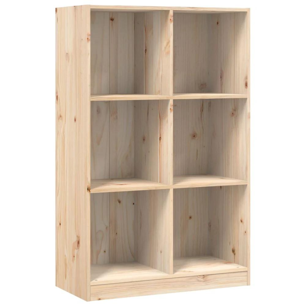 vidaXL Bookcase 70x33x110 cm Solid Wood Pine vidaXL - Uncategorized Bookcase