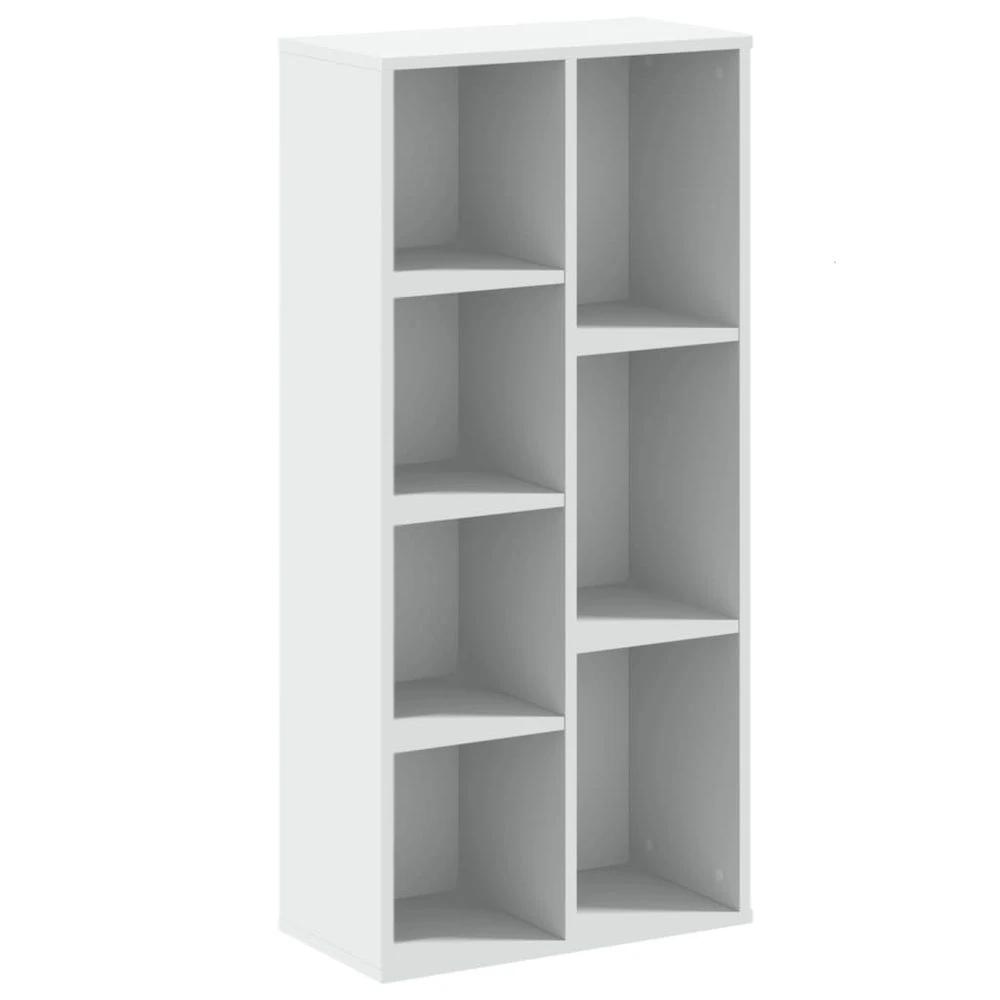 vidaXL Bookcase White 50x25x105 cm vidaXL Engineered Wood - Uncategorized Bookcase