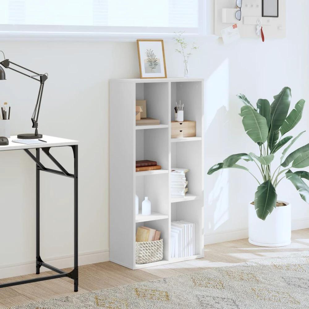 vidaXL Bookcase White 50x25x105 cm vidaXL Engineered Wood - Uncategorized Bookcase