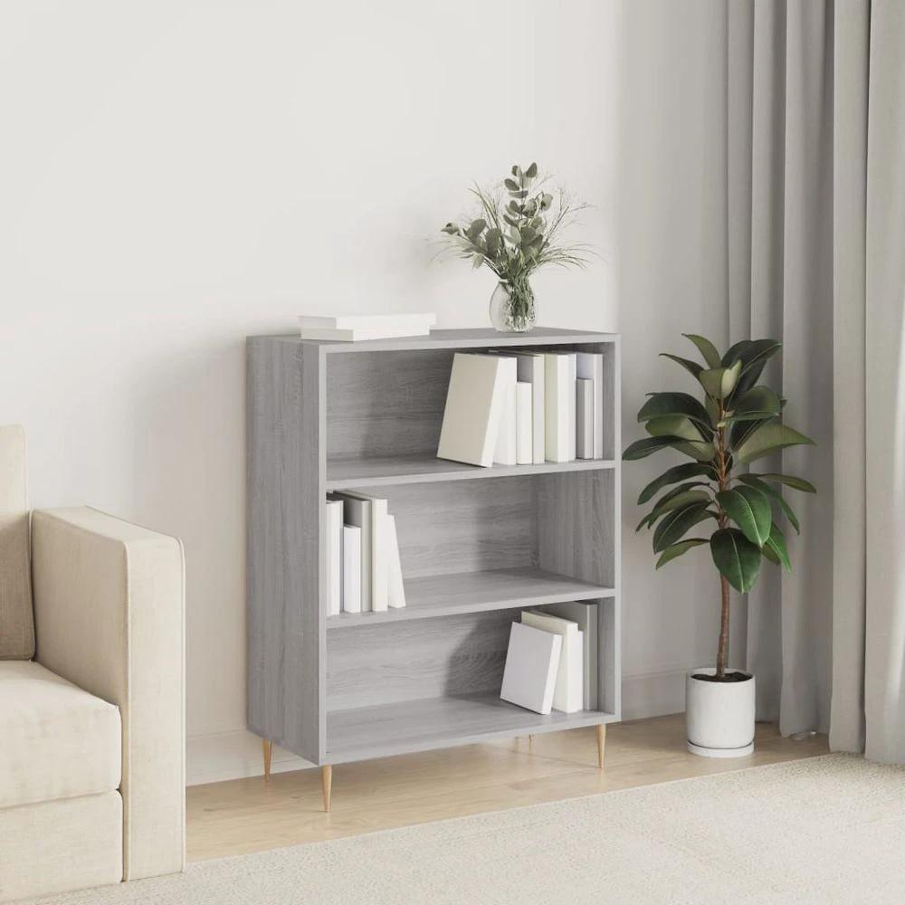 vidaXL Bookcase White 69.5x32.5x90 cm vidaXL Engineered Wood - Uncategorized Bookcase