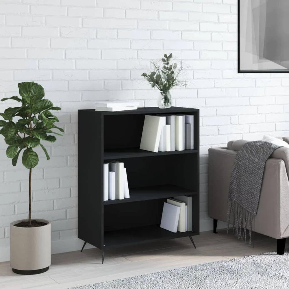 Bookcase White 69.5x32.5x90 cm vidaXL Engineered Wood by vidaXL