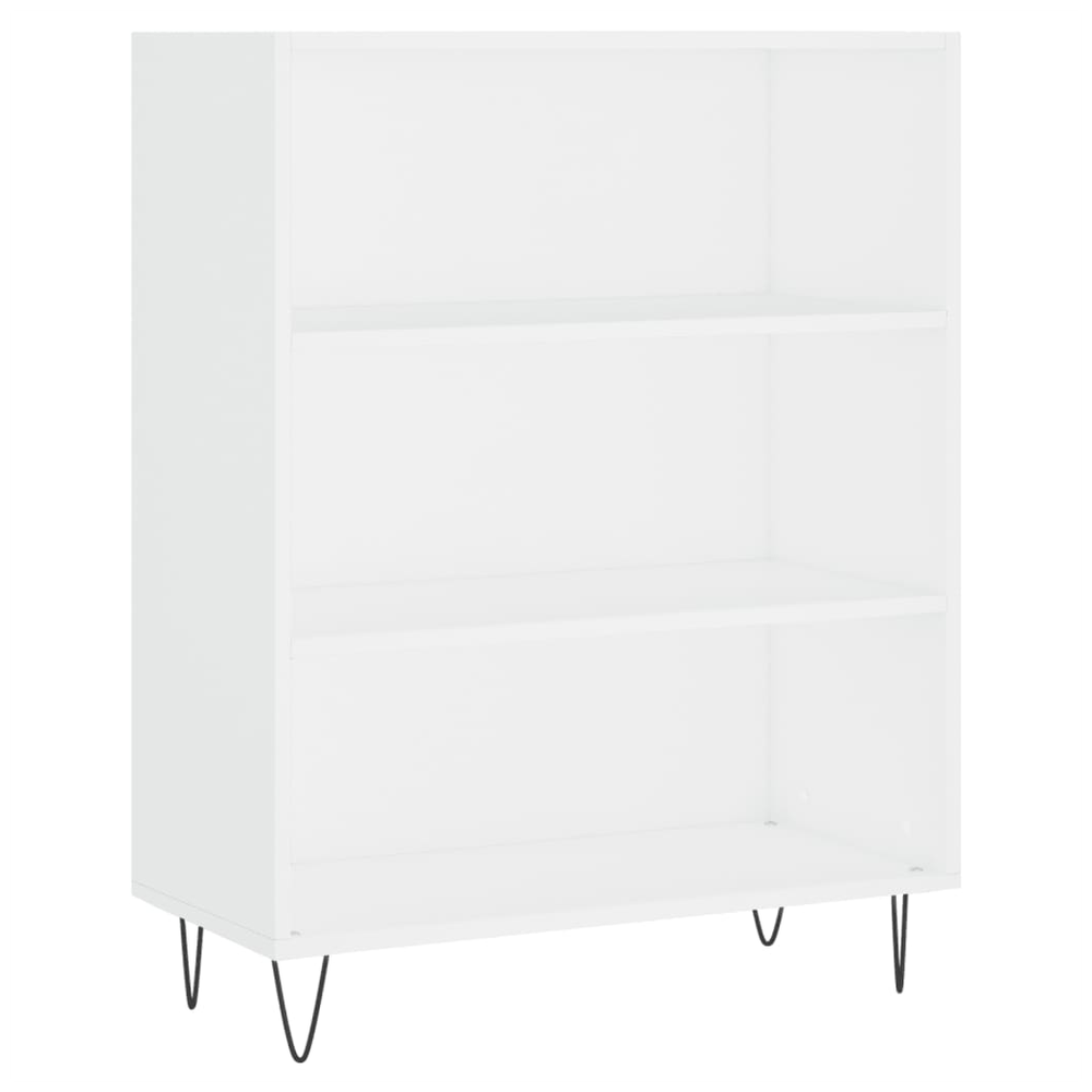 vidaXL Bookcase White 69.5x32.5x90 cm vidaXL Engineered Wood - Uncategorized Bookcase